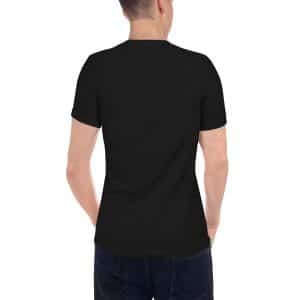 unisex short sleeve v neck t shirt